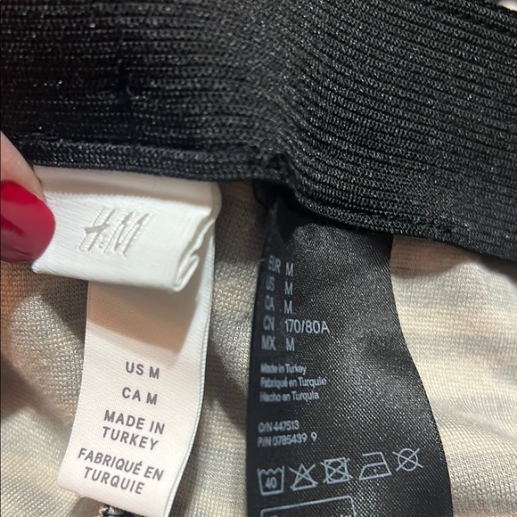 Maxi Black and cream Pencil Skirt for Night Out - Picture 5 of 5